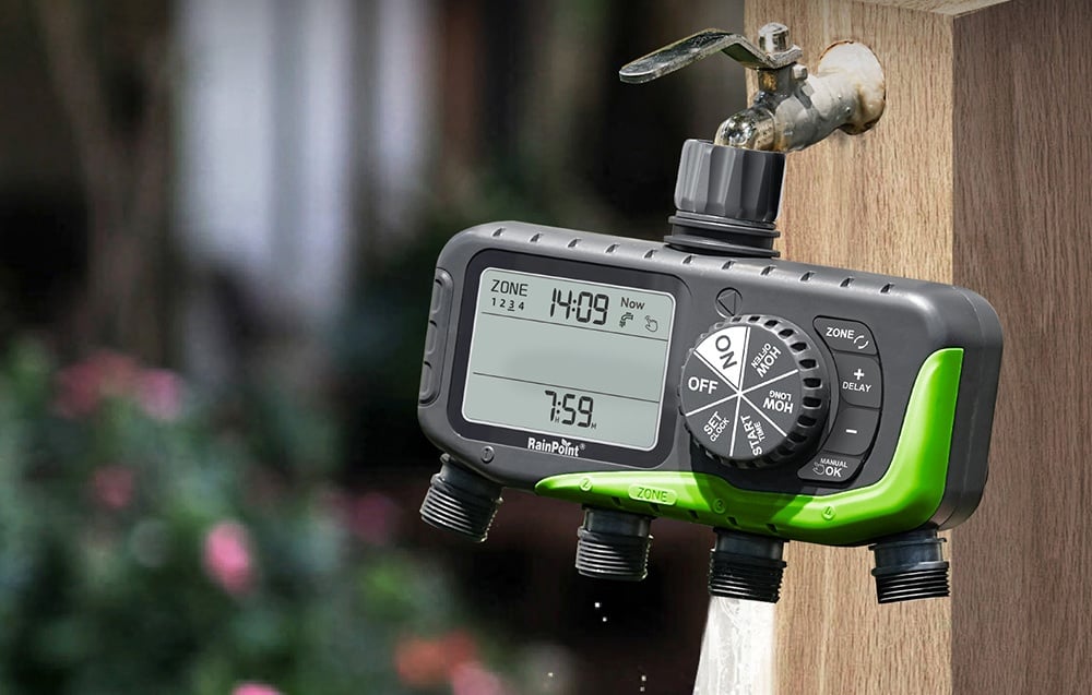 RainPoint 4-Zone Irrigation Controller ITV447 aprašymas - Prekės nuotrauka
