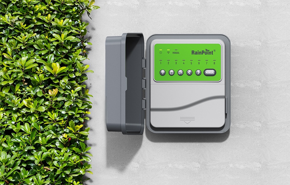 RainPoint 8-Zone WiFi AC Irrigation Controller aprašymas - Prekės nuotrauka