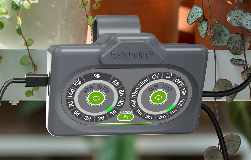 „RainPoint IK149“ vazoninių augalų laistymo rinkinys aprašymas - Prekės nuotrauka „RainPoint IK149“ vazoninių augalų laistymo rinkinys aprašymas - Prekės nuotrauka