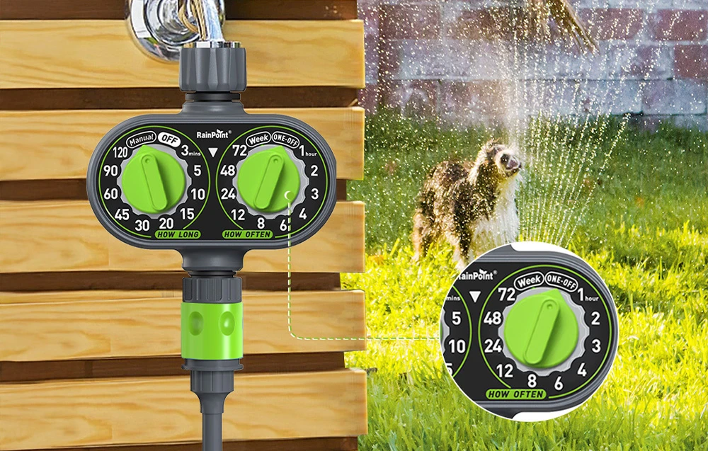 RainPoint ITV121 Irrigation Controller aprašymas - Prekės nuotrauka