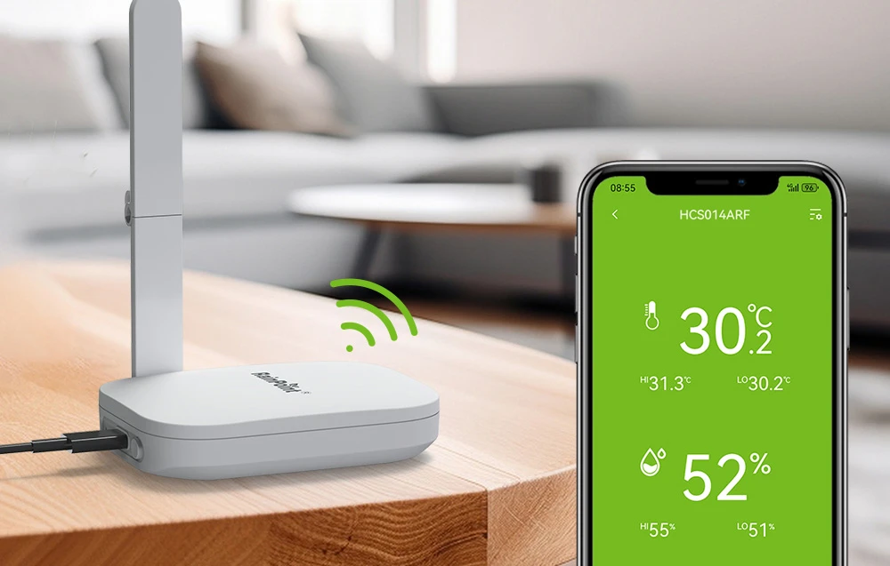 Rainpoint Smart+ Smart Thermohygrometer aprašymas - Prekės nuotrauka