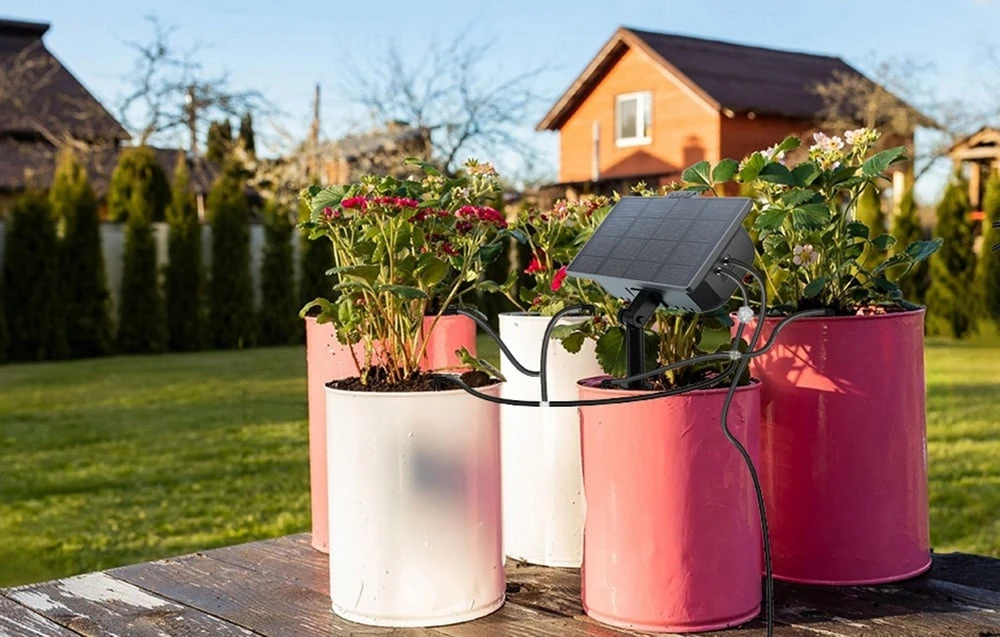 RainPoint solar drip irrigation kit aprašymas - Prekės nuotrauka