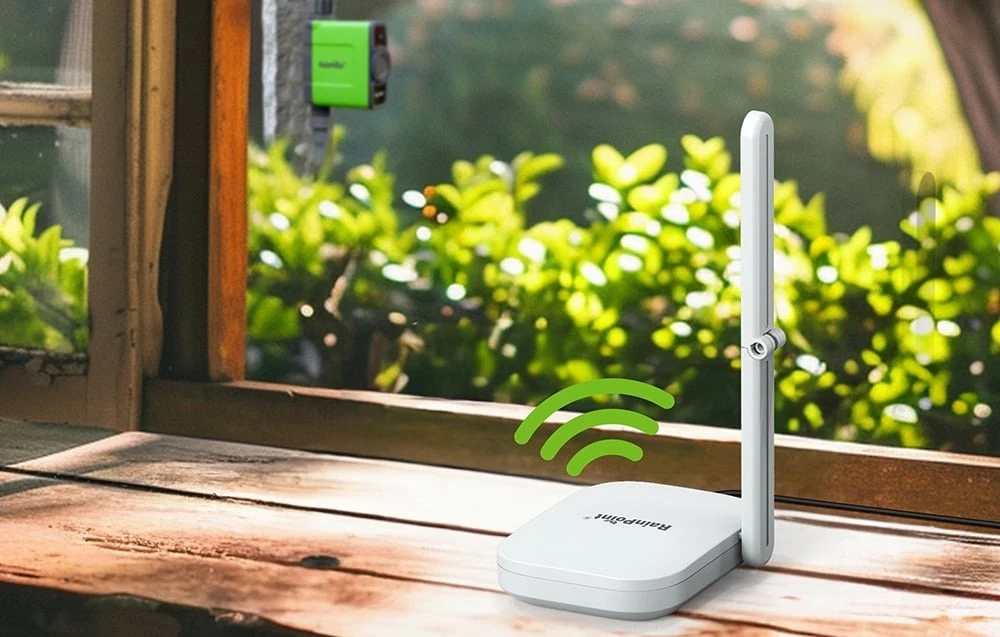 „RainPoint Wifi“ 1 zonos laistymo valdiklis su šliuzu aprašymas - Prekės nuotrauka „RainPoint Wifi“ 1 zonos laistymo valdiklis su šliuzu aprašymas - Prekės nuotrauka