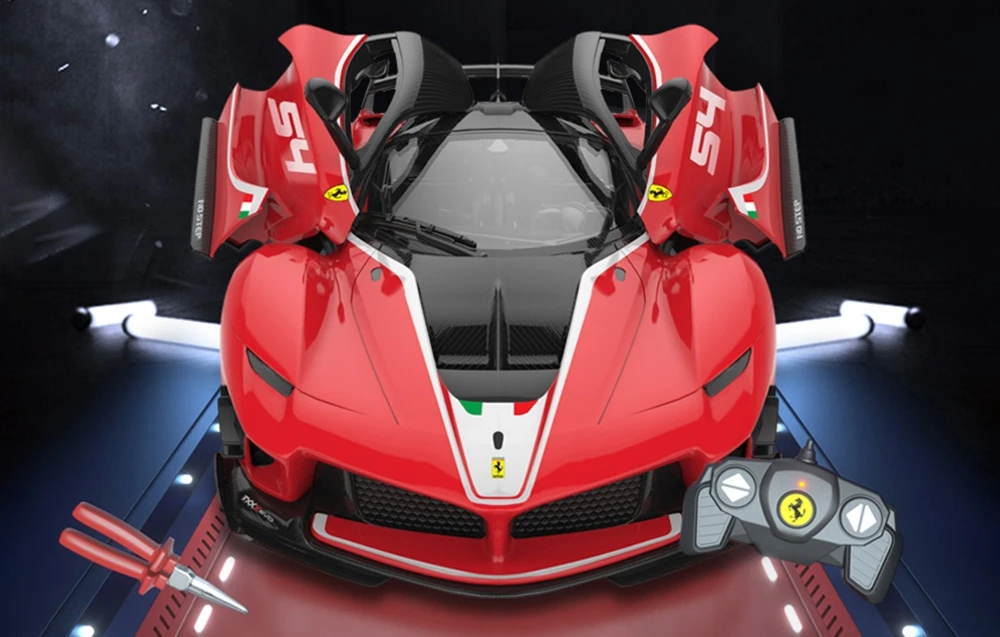 RASTAR automodelis Ferrari FXXK EVO Building Kit, 96900 aprašymas - Prekės nuotrauka RASTAR automodelis Ferrari FXXK EVO Building Kit, 96900 aprašymas - Prekės nuotrauka