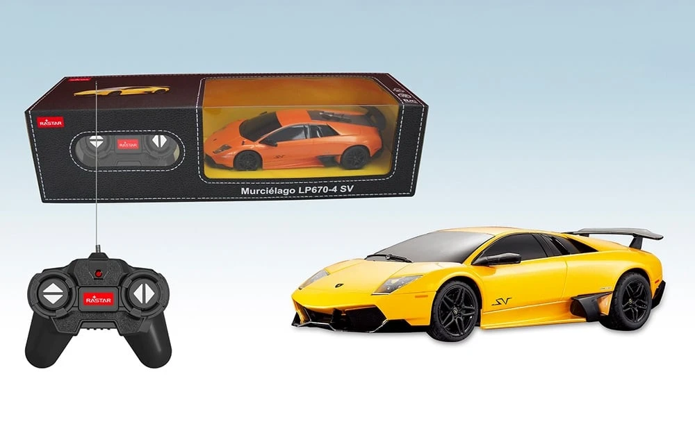 RASTAR automodelis valdomas 1:24 Murcielago lp670-4, 39000 aprašymas - Prekės nuotrauka RASTAR automodelis valdomas 1:24 Murcielago lp670-4, 39000 aprašymas - Prekės nuotrauka