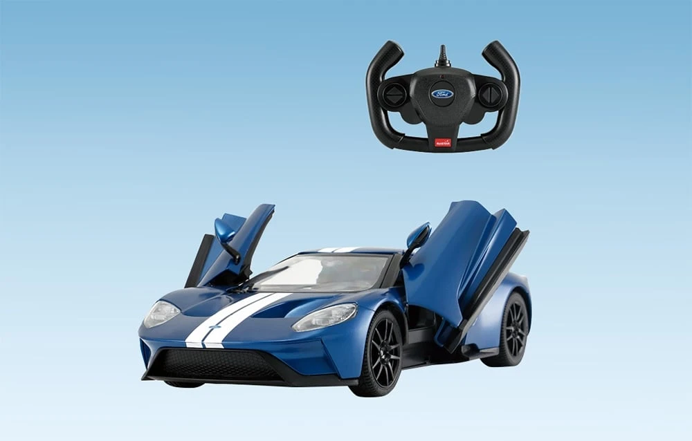 Rastar 78100 R/C 1:14 Ford GT aprašymas - Prekės nuotrauka