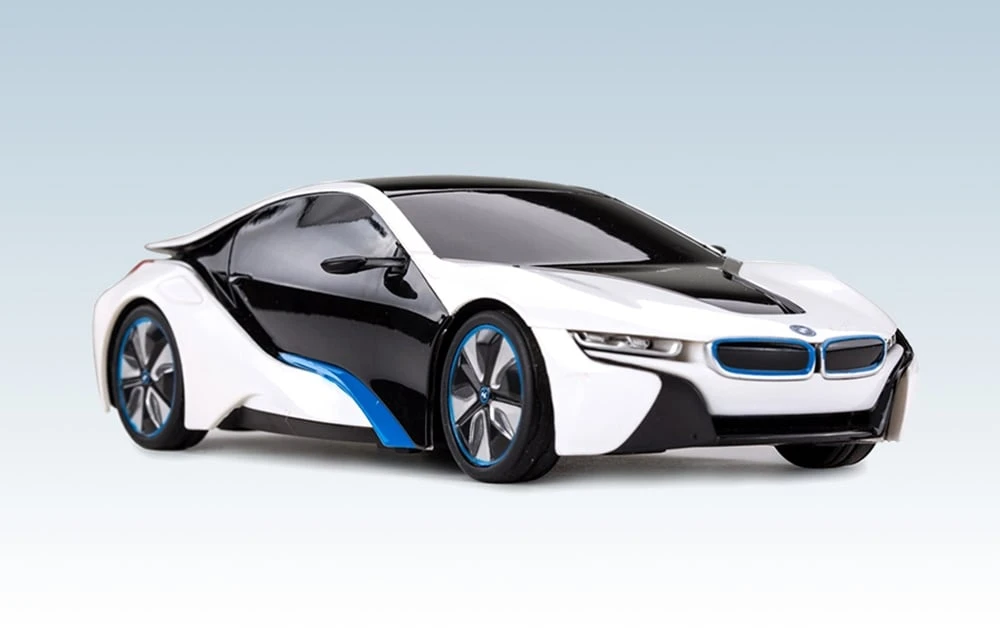 RASTAR automodelis valdomas BMW I8 1:24, 48400 aprašymas - Prekės nuotrauka RASTAR automodelis valdomas BMW I8 1:24, 48400 aprašymas - Prekės nuotrauka