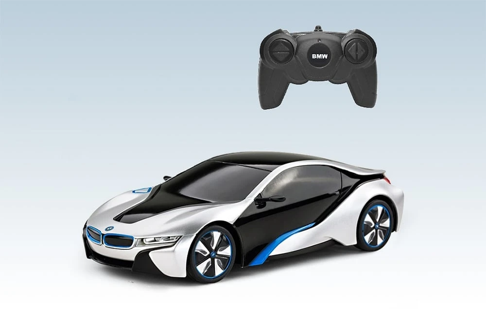 RASTAR automodelis valdomas BMW I8 1:24, 48400 aprašymas - Prekės nuotrauka RASTAR automodelis valdomas BMW I8 1:24, 48400 aprašymas - Prekės nuotrauka
