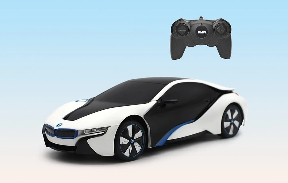 RASTAR 1:24 mastelio valdomas automodelis BMW i8-UV, 48400-4 aprašymas - Prekės nuotrauka