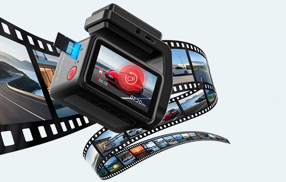 REDTIGER F4 Pro WiFi 4K + 1080p 128GB Dash Cam aprašymas - Prekės nuotrauka