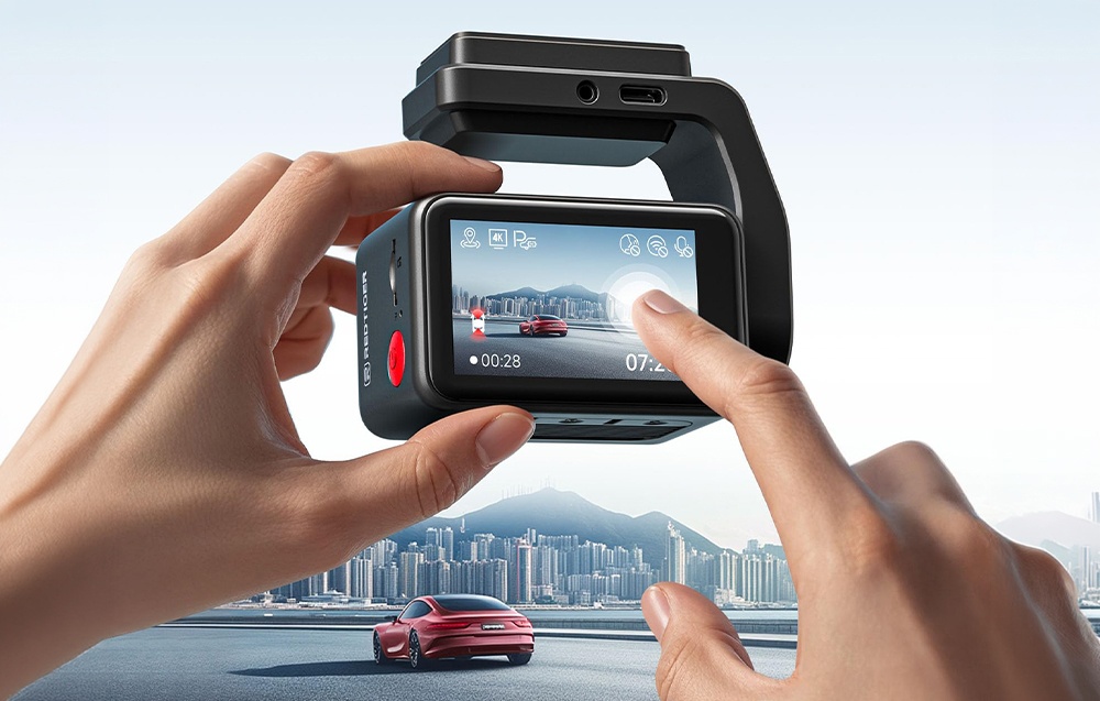 REDTIGER F4 Pro WiFi 4K + 1080p 128GB Dash Cam aprašymas - Prekės nuotrauka