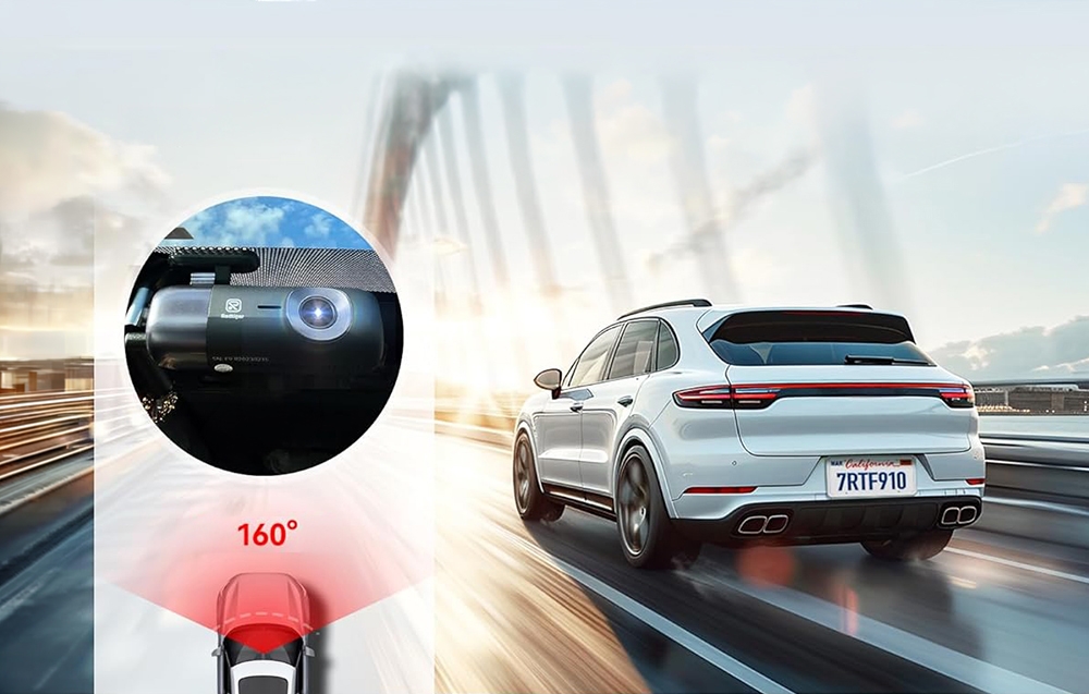 REDTIGER F9 WiFi 4K + 1080p Dash Cam aprašymas - Prekės nuotrauka