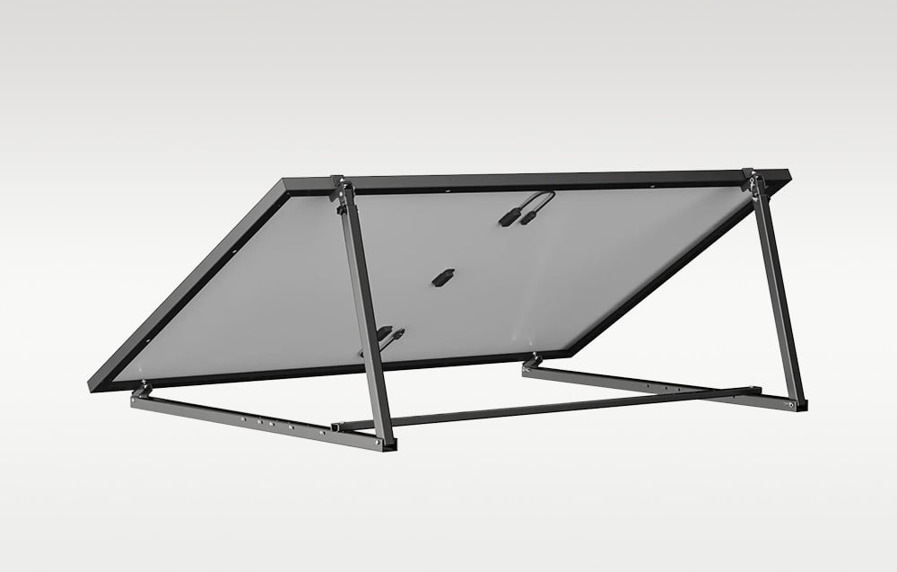 Adjustable EcoFlow bracket for 400W free-standing or wall-mounted PV panel aprašymas - Prekės nuotrauka Adjustable EcoFlow bracket for 400W free-standing or wall-mounted PV panel aprašymas - Prekės nuotrauka