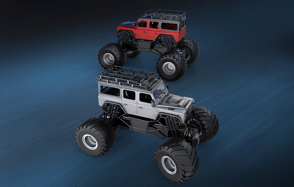 Nuotolinio valdymo pultas RC nuotolinio valdymo automobilis 1:8 Double Eagle (pilkas) Land Rover Defender E375-003 aprašymas - Prekės nuotrauka Nuotolinio valdymo pultas RC nuotolinio valdymo automobilis 1:8 Double Eagle (pilkas) Land Rover Defender E375-003 aprašymas - Prekės nuotrauka