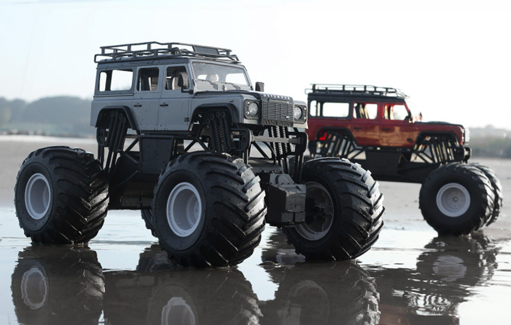 Nuotolinio valdymo pultas RC nuotolinio valdymo automobilis 1:8 Double Eagle (pilkas) Land Rover Defender E375-003 aprašymas - Prekės nuotrauka Nuotolinio valdymo pultas RC nuotolinio valdymo automobilis 1:8 Double Eagle (pilkas) Land Rover Defender E375-003 aprašymas - Prekės nuotrauka