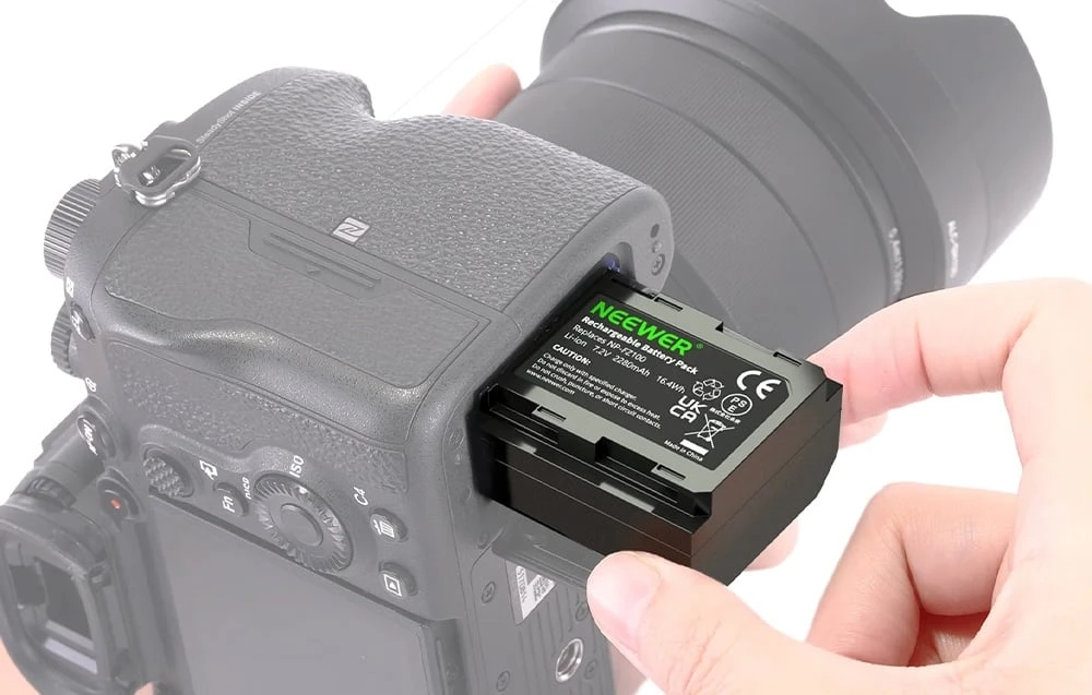 Replacement battery for Sony devices: NEEWER NP-FZ100 aprašymas - Prekės nuotrauka