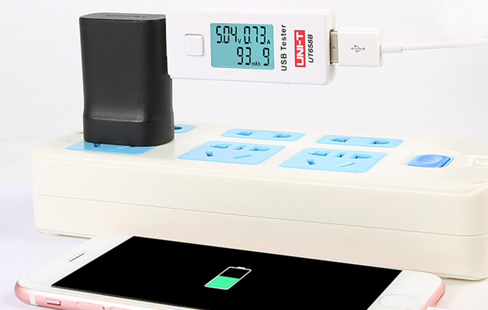 USB įtampos ir srovės matuoklis UT658B /UNI-T/ aprašymas - Prekės nuotrauka USB įtampos ir srovės matuoklis UT658B /UNI-T/ aprašymas - Prekės nuotrauka