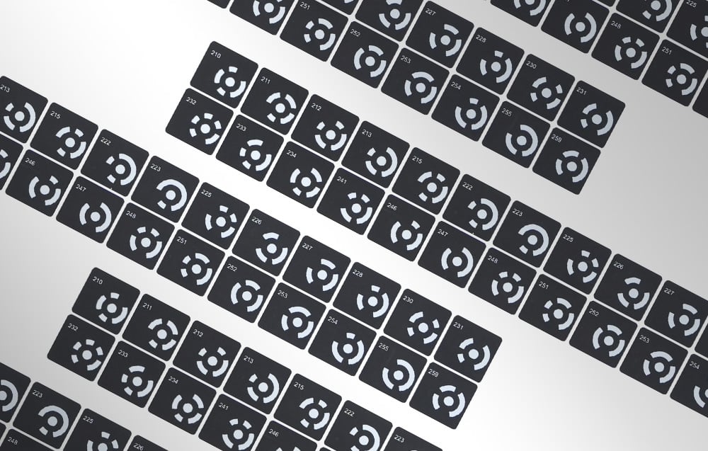 Revopoint Self-Adhesive Markers (208 pcs.) aprašymas - Prekės nuotrauka