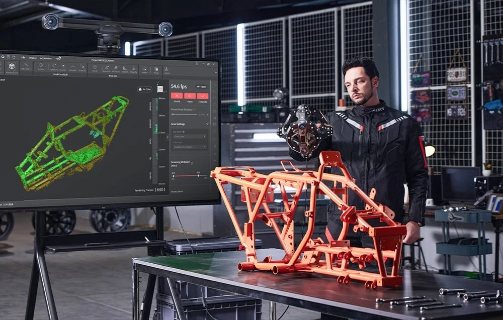 Skeneris „Revopoint Trackit“ optinis 3D skaitytuvas aprašymas - Prekės nuotrauka Skeneris „Revopoint Trackit“ optinis 3D skaitytuvas aprašymas - Prekės nuotrauka