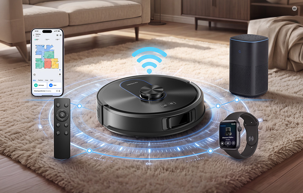 Robot Vacuum ULTENIC T20 PRO aprašymas - Prekės nuotrauka