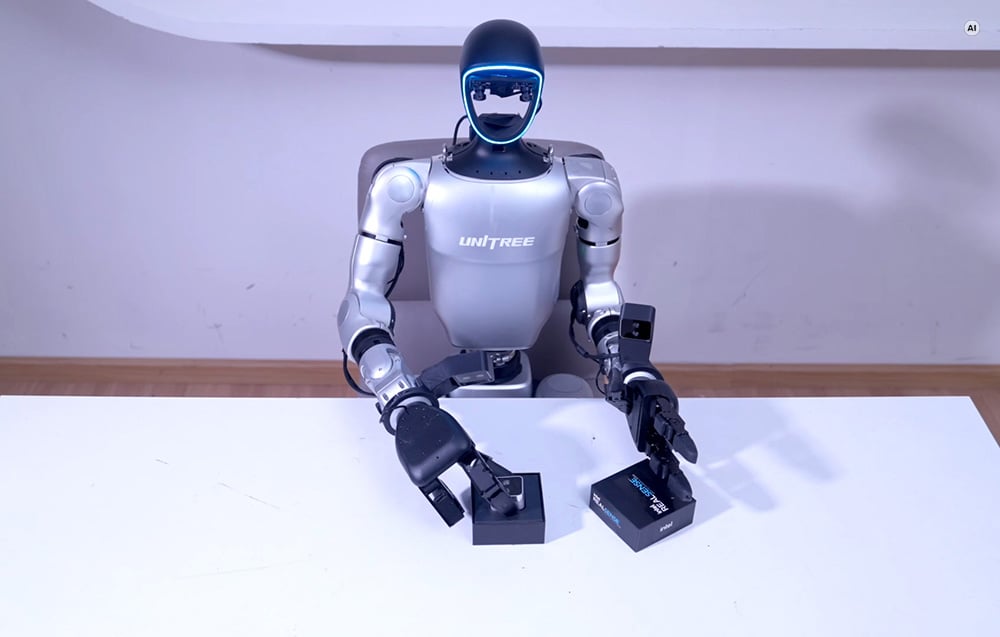 Robotinė Ranka - UNITREE G1 Dex3-1 L+R Be Lytėjimo Jutiklių aprašymas - Prekės nuotrauka