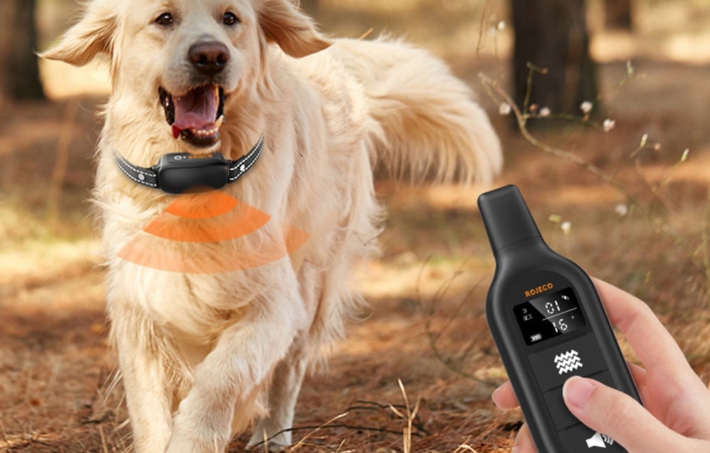 Elektryczna antkaklis antyszczekowa Rojeco 1000M PD521 (Juoda) aprašymas - Prekės nuotrauka