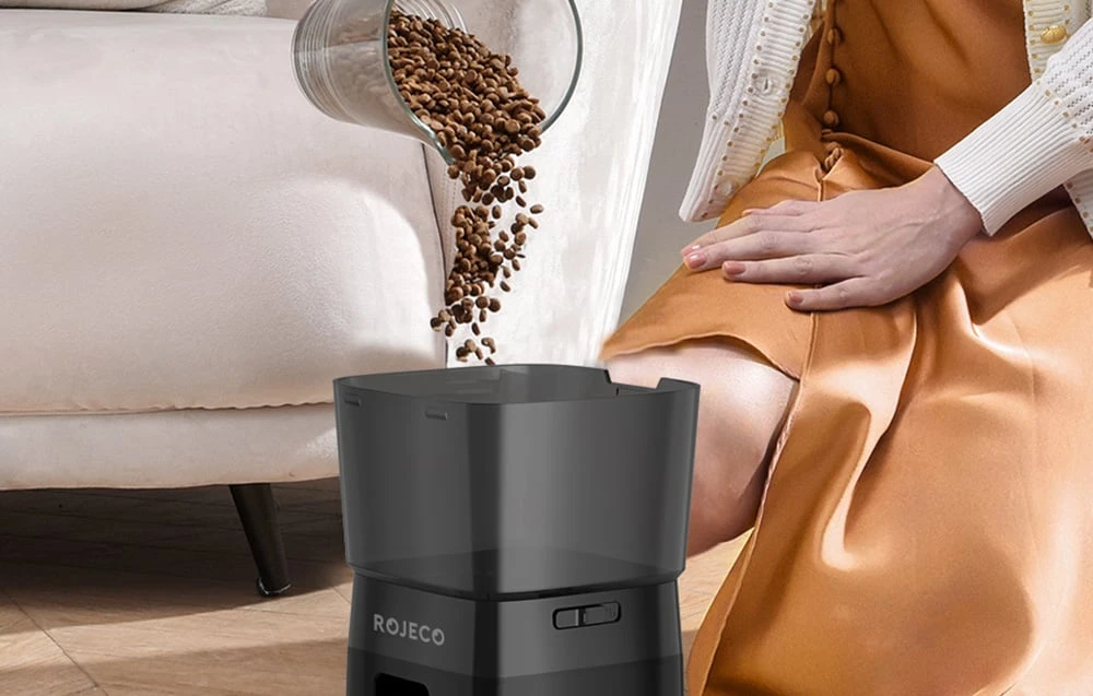 Rojeco 2L automatinis naminių gyvūnėlių tiektuvas, WiFi versija (juoda) aprašymas - Prekės nuotrauka Rojeco 2L automatinis naminių gyvūnėlių tiektuvas, WiFi versija (juoda) aprašymas - Prekės nuotrauka