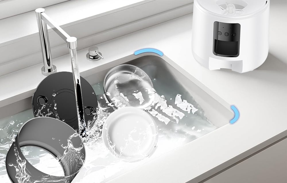 Rojeco 3L WiFi Version Smart Feed Dispenser baltos spalvos aprašymas - Prekės nuotrauka Rojeco 3L WiFi Version Smart Feed Dispenser baltos spalvos aprašymas - Prekės nuotrauka