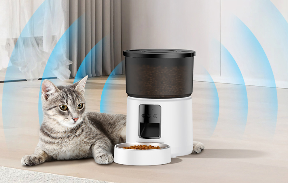 Rojeco 3L WiFi Version Smart Feed Dispenser baltos spalvos aprašymas - Prekės nuotrauka Rojeco 3L WiFi Version Smart Feed Dispenser baltos spalvos aprašymas - Prekės nuotrauka
