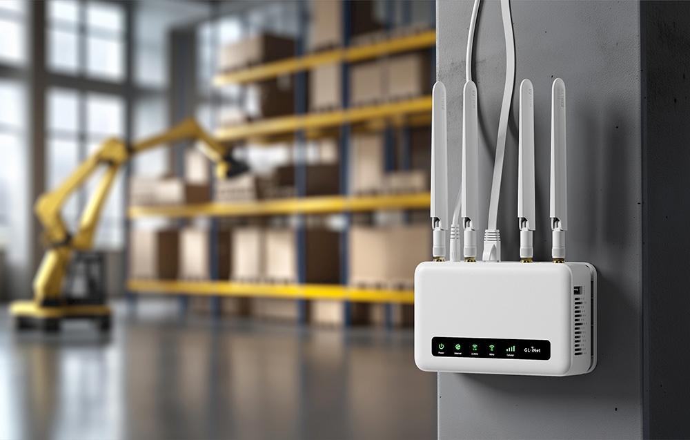 Maršrutizatorius GL.iNet GL-X2000 4G LTE CAT12 Wi‑Fi 6 Dvi SIM Kortelės aprašymas - Prekės nuotrauka