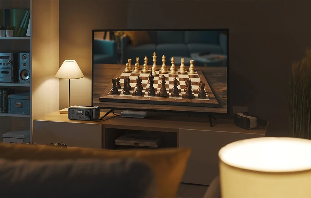Komplektas: „EcoFlow RIVER 3“ elektrinė su UPS ir 45 W USB-C saulės baterija aprašymas - Prekės nuotrauka Komplektas: „EcoFlow RIVER 3“ elektrinė su UPS ir 45 W USB-C saulės baterija aprašymas - Prekės nuotrauka