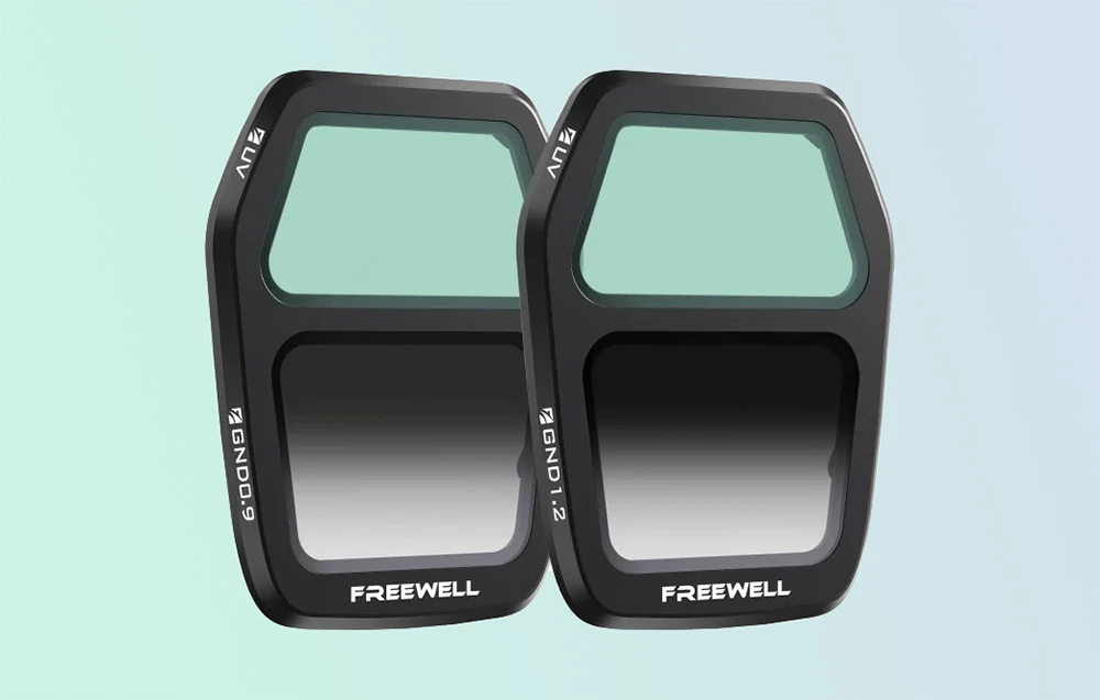 2 Freewell Gradient filtrų rinkinys, skirtas DJI Air 3S aprašymas - Prekės nuotrauka 2 Freewell Gradient filtrų rinkinys, skirtas DJI Air 3S aprašymas - Prekės nuotrauka