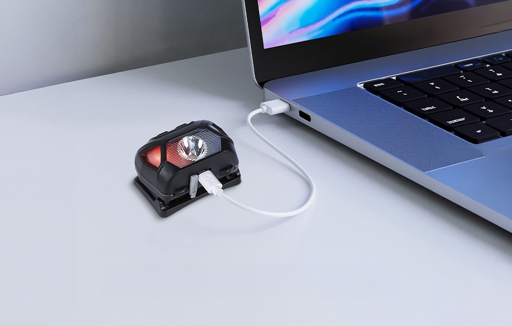 Lepro Head Torch Rechargeable (2 Pack) - wodoszczelne lampki czołowe LED USB-C IPX6 (2 pack) aprašymas - Prekės nuotrauka
