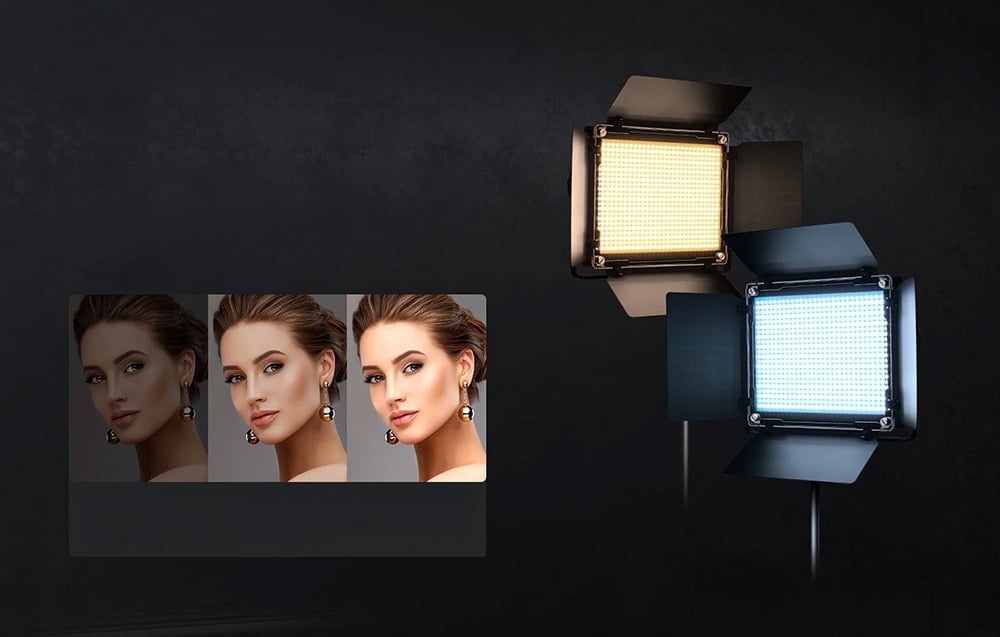 LED vaizdo šviestuvai „Neewer“, 2 vnt., 1200RGB, 60W, V4 aprašymas - Prekės nuotrauka LED vaizdo šviestuvai „Neewer“, 2 vnt., 1200RGB, 60W, V4 aprašymas - Prekės nuotrauka