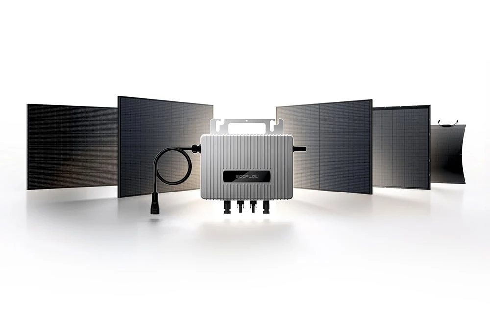 2 „EcoFlow“ 250 W fotovoltinių plokščių rinkinys, standus dizainas aprašymas - Prekės nuotrauka