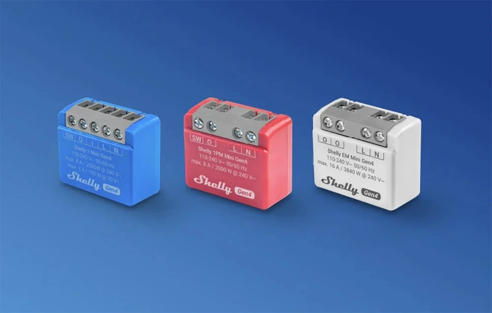 Shelly 1 Mini Gen4 1 kanalo relė 8A (WiFi, Bluetooth, Zigbee, Matter) aprašymas - Prekės nuotrauka Shelly 1 Mini Gen4 1 kanalo relė 8A (WiFi, Bluetooth, Zigbee, Matter) aprašymas - Prekės nuotrauka