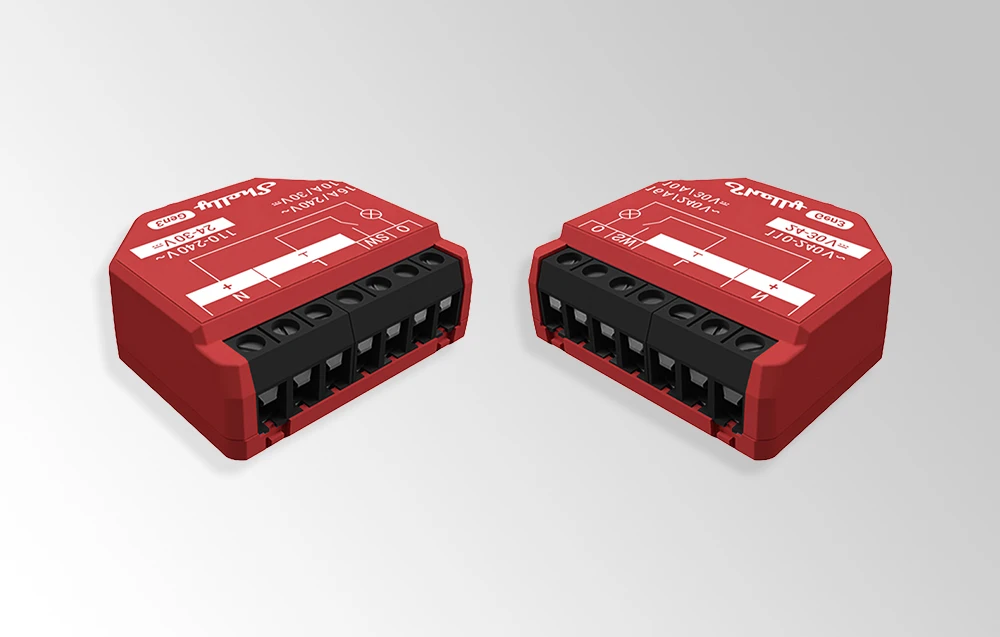 Shelly 1PM Gen3 1 kanalo relė 16A (Wifi, Bluetooth) aprašymas - Prekės nuotrauka Shelly 1PM Gen3 1 kanalo relė 16A (Wifi, Bluetooth) aprašymas - Prekės nuotrauka