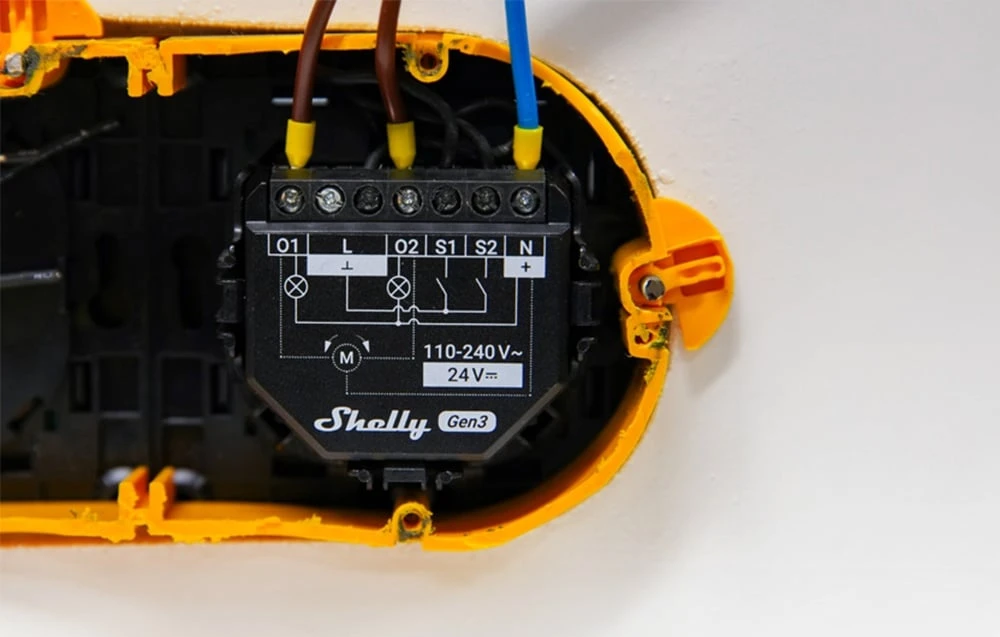 „Shelly 2PM Gen3“ „WiFi“ / „Bluetooth“ (4 vnt.) aprašymas - Prekės nuotrauka
