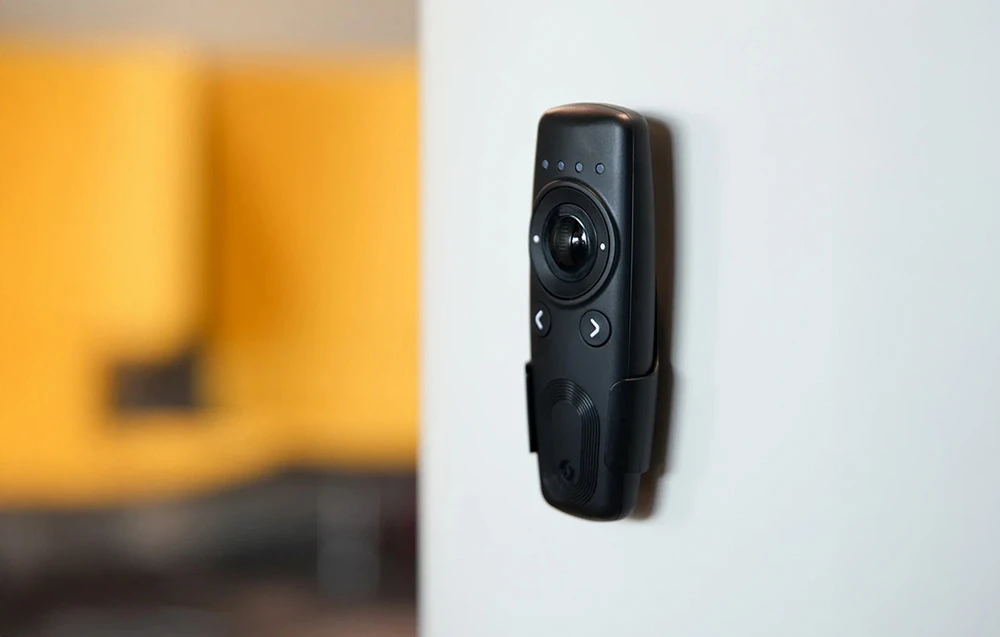 Shelly BLU Remote Control ZB, Bluetooth + Zigbee nuotolinio valdymo pultas, juodas aprašymas - Prekės nuotrauka
