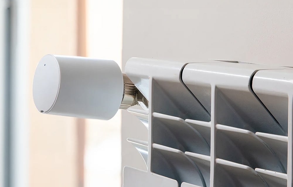 „Shelly Blu TRV“ termostatinė galvutė su „Wi-Fi“ ir „Bluetooth“