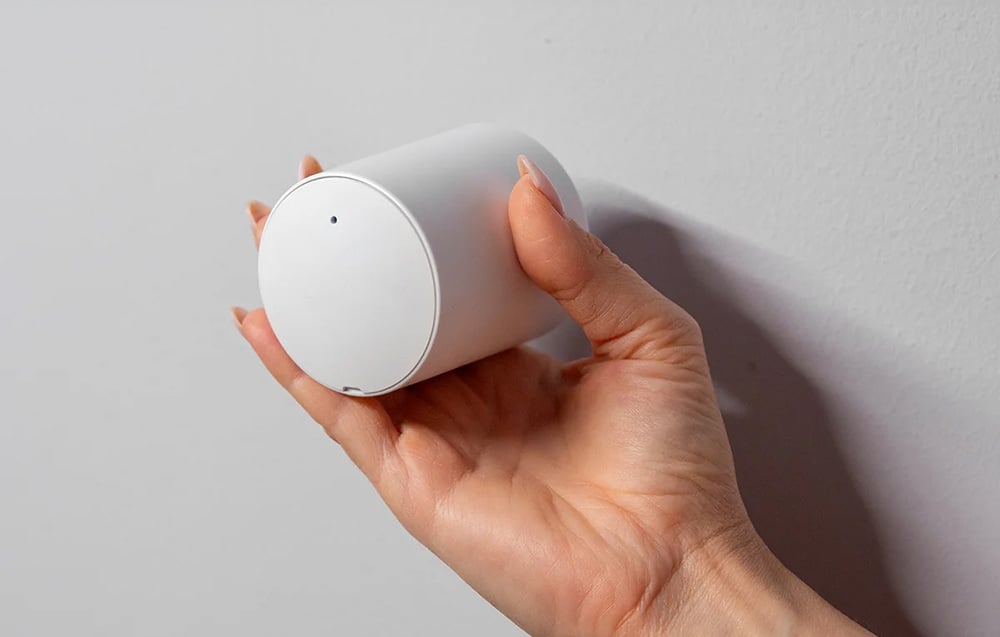 „Shelly Blu TRV“ termostatinė galvutė su „Wi-Fi“ ir „Bluetooth“