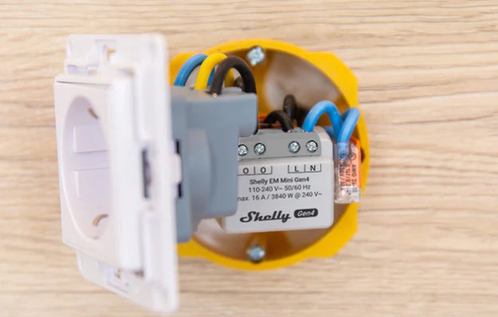 SHELLY EM Mini Gen4 Energy Meter, 2 pieces aprašymas - Prekės nuotrauka