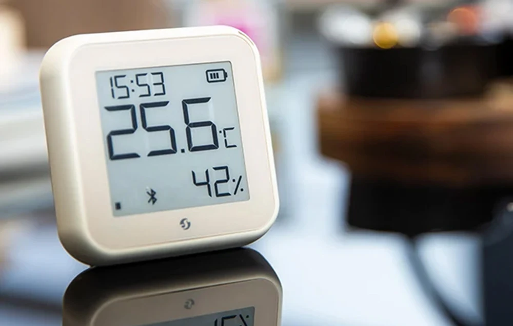 Shelly H&T GEN3 Wifi temperatūros ir drėgmės sensorius IVORY aprašymas - Prekės nuotrauka