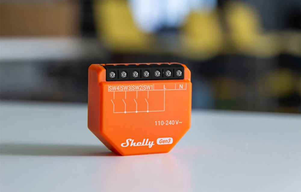 Shelly i4 gen3 tvarkyklė aprašymas - Prekės nuotrauka Shelly i4 gen3 tvarkyklė aprašymas - Prekės nuotrauka