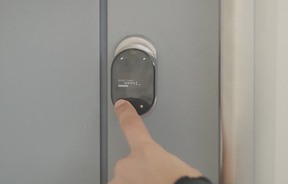 SHELLY LOQED Touch 2S Smart Lock (Sidabrinis) aprašymas - Prekės nuotrauka
