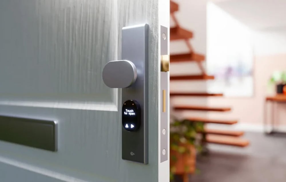 SHELLY LOQED Touch Smart Lock 2S (Juodas) aprašymas - Prekės nuotrauka