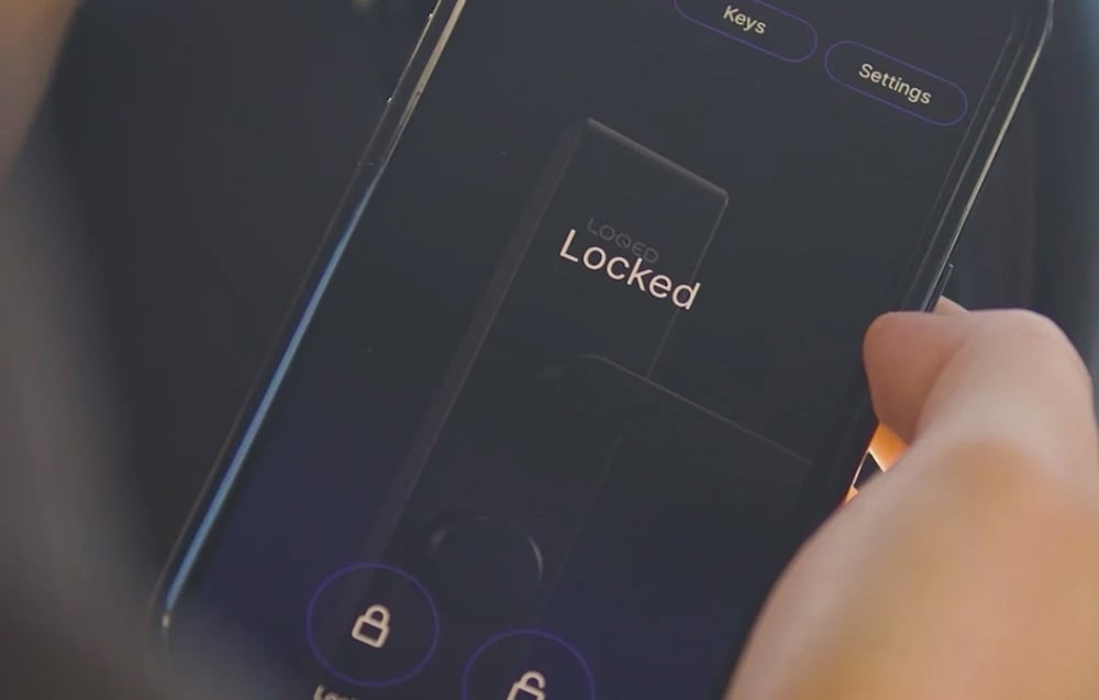 SHELLY LOQED Touch Smart Lock 2S (Juodas) aprašymas - Prekės nuotrauka
