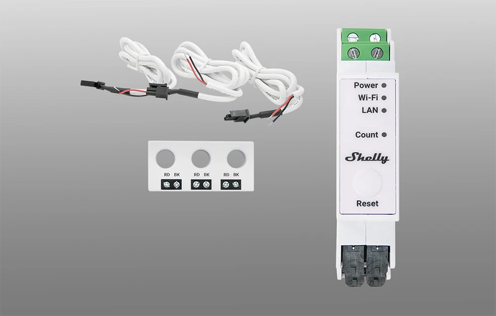 Shelly PRO 3EM-3CT63 elektros sąnaudų skaitiklis aprašymas - Prekės nuotrauka Shelly PRO 3EM-3CT63 elektros sąnaudų skaitiklis aprašymas - Prekės nuotrauka