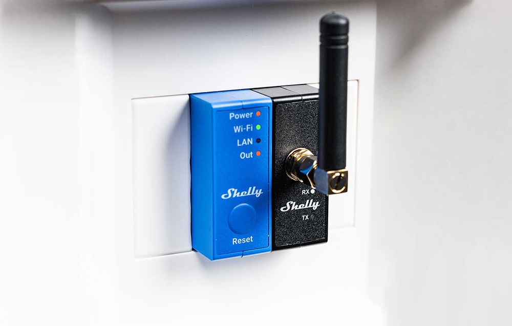 Shelly Pro LoRa Add-on priedas Shelly Pro relėms aprašymas - Prekės nuotrauka