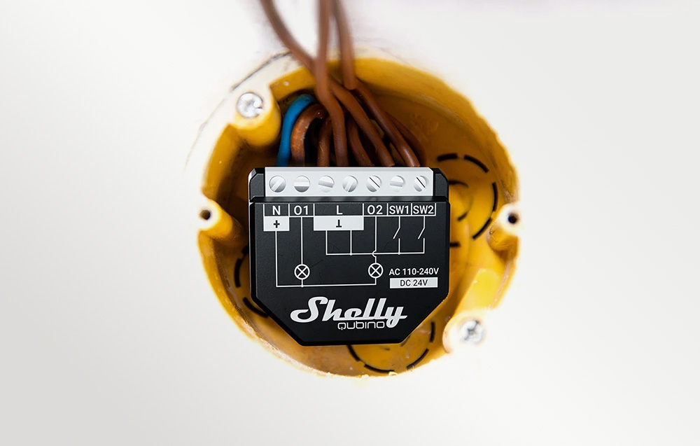 SHELLY Wave 2PM Light Switch aprašymas - Prekės nuotrauka